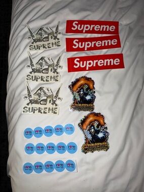 Supreme Sticker Pack week 7 11 pack set